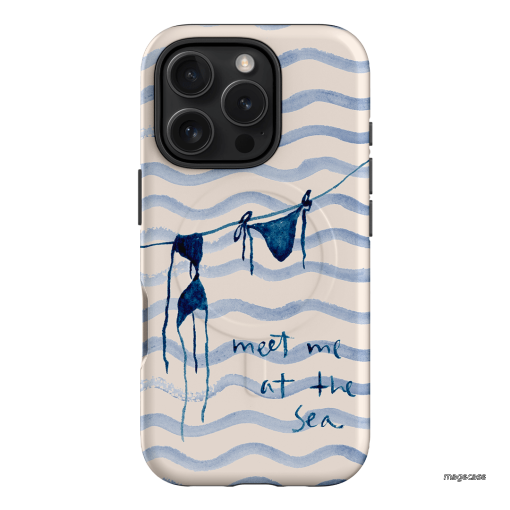 Bikini Printed Phone Cases iPhone 16 Pro / Armoured MagSafe by Cass Deller - The Dairy