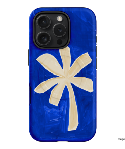 Bleu Palm Printed Phone Cases iPhone 16 Pro / Armoured MagSafe by Charlie Taylor - The Dairy