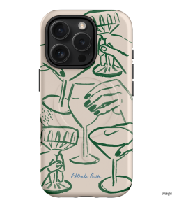 Cheers Printed Phone Cases iPhone 16 Pro / Armoured MagSafe by Phthalo Ruth - The Dairy