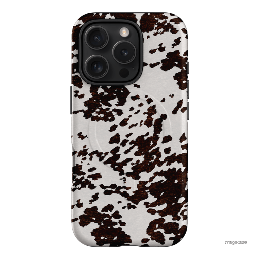 Cowhide Charm Printed Phone Cases iPhone 16 Pro / Armoured MagSafe by The Dairy - The Dairy