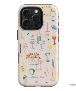 Dinnerware Printed Phone Cases iPhone 16 Pro / Armoured MagSafe by Phthalo Ruth - The Dairy