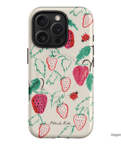 Ladybug Hour Printed Phone Cases iPhone 16 Pro / Armoured MagSafe by Phthalo Ruth - The Dairy