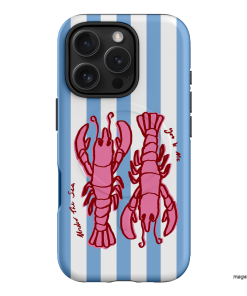 Lobster for Life Printed Phone Cases iPhone 16 Pro / Armoured MagSafe by The Dairy - The Dairy