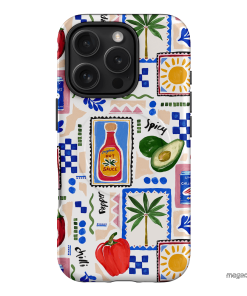 Mexico Holiday Printed Phone Cases iPhone 16 Pro / Armoured MagSafe by Charlie Taylor - The Dairy