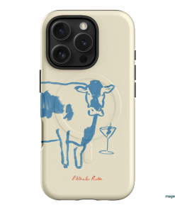 Mootini Blue Printed Phone Cases by Phthalo Ruth - The Dairy