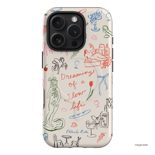 Muse Dreams Printed Phone Cases iPhone 16 Pro / Armoured MagSafe by Phthalo Ruth - The Dairy