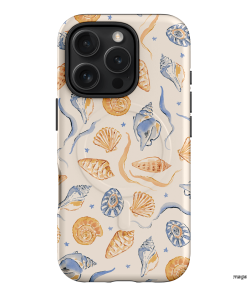 Shells & Swirls Printed Phone Cases by Cass Deller - The Dairy
