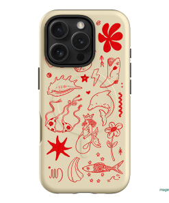 Spiced Cowboy Cream Printed Phone Cases iPhone 16 Pro / Armoured MagSafe by Easty Beasty - The Dairy