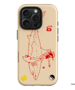 1800-Busy-Rn in Cream Printed Phone Cases iPhone 16 Pro / Armoured by Easty Beasty - The Dairy