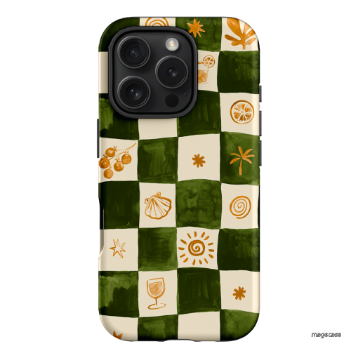 Afternoon Mezze Printed Phone Cases iPhone 16 Pro / Armoured by Charlie Taylor - The Dairy