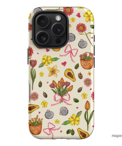 Bouquets & Bows Printed Phone Cases iPhone 16 Pro / Armoured by BG. Studio - The Dairy