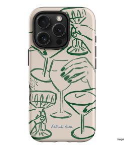 Cheers Printed Phone Cases iPhone 16 Pro / Armoured by Phthalo Ruth - The Dairy