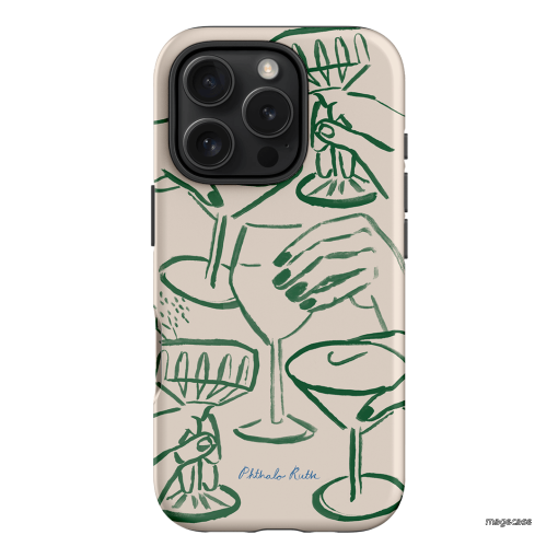 Cheers Printed Phone Cases iPhone 16 Pro / Armoured by Phthalo Ruth - The Dairy