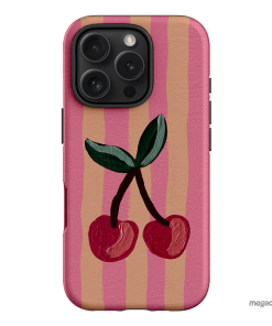 Cherry On Top Printed Phone Cases iPhone 16 Pro / Armoured by Amy Gibbs - The Dairy