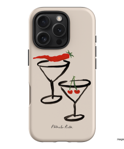 Chilli Cherry Printed Phone Cases by Phthalo Ruth - The Dairy