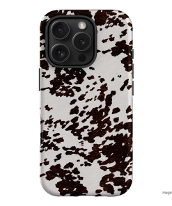 Cowhide Charm Printed Phone Cases iPhone 16 Pro / Armoured by The Dairy - The Dairy