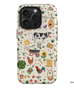 Farm Stay Printed Phone Cases iPhone 16 Pro / Armoured by BG. Studio - The Dairy