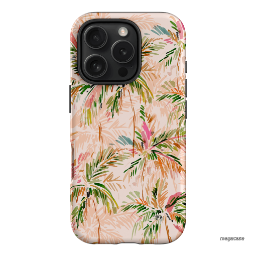 Hawaiian Palms Printed Phone Cases iPhone 16 Pro / Armoured by Cass Deller - The Dairy