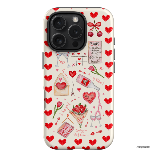 Love Note Printed Phone Cases iPhone 16 Pro / Armoured by BG. Studio - The Dairy