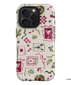 Martini Gal Printed Phone Cases iPhone 16 Pro / Armoured by Charlie Taylor - The Dairy