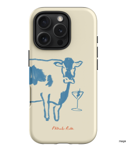 Mootini Blue Printed Phone Cases by Phthalo Ruth - The Dairy