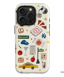 NYC Light Printed Phone Cases iPhone 16 Pro / Armoured by BG. Studio - The Dairy