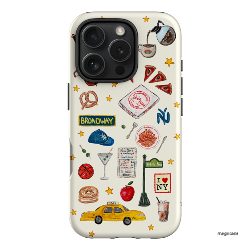 NYC Light Printed Phone Cases iPhone 16 Pro / Armoured by BG. Studio - The Dairy