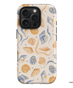 Shells & Swirls Printed Phone Cases by Cass Deller - The Dairy