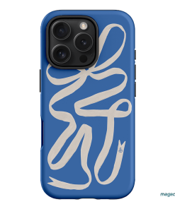 Something Blue Ribbon Printed Phone Cases iPhone 16 Pro / Armoured by Jasmine Dowling - The Dairy