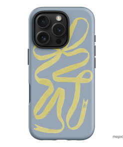 Sorbet Ribbon Printed Phone Cases iPhone 16 Pro / Armoured by Jasmine Dowling - The Dairy