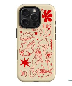 Spiced Cowboy Cream Printed Phone Cases iPhone 16 Pro / Armoured by Easty Beasty - The Dairy
