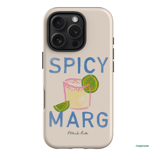 Spicy Marg Printed Phone Cases iPhone 16 Pro / Armoured by Phthalo Ruth - The Dairy