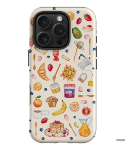 Sunday Breakfast Printed Phone Cases iPhone 16 Pro / Armoured by BG. Studio - The Dairy