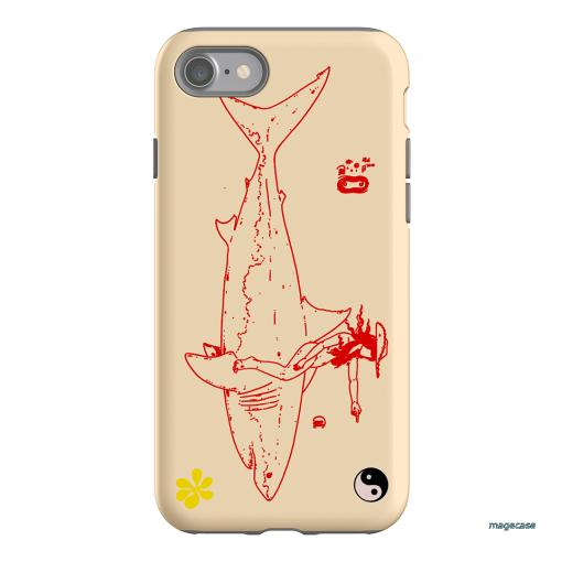 1800-Busy-Rn in Cream Printed Phone Cases iPhone SE / Armoured by Easty Beasty - The Dairy