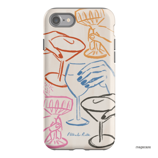 Cheers Multi Printed Phone Cases iPhone SE / Armoured by Phthalo Ruth - The Dairy