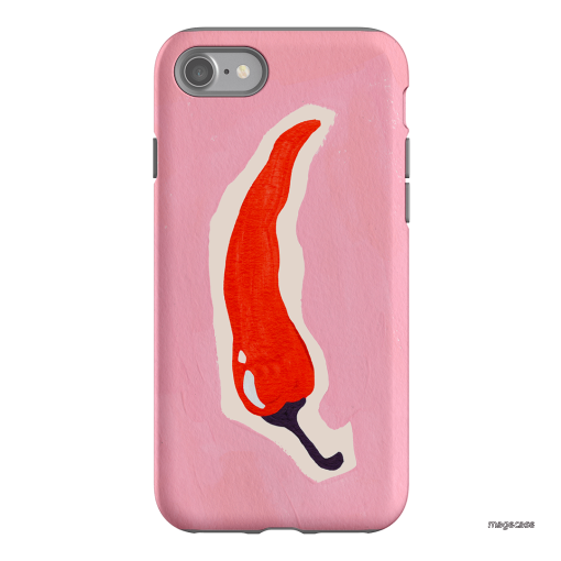 Chilli Printed Phone Cases iPhone SE / Armoured by Studio Bon - The Dairy