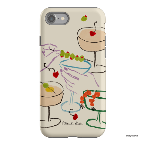 Cosmopolitan Dreams Printed Phone Cases by Phthalo Ruth - The Dairy