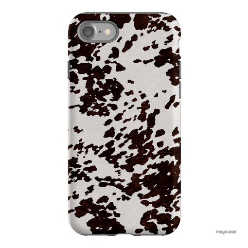 Cowhide Charm Printed Phone Cases iPhone SE / Armoured by The Dairy - The Dairy