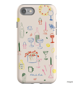 Dinnerware Printed Phone Cases iPhone SE / Armoured by Phthalo Ruth - The Dairy