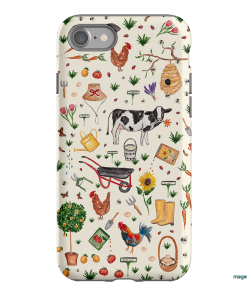 Farm Stay Printed Phone Cases iPhone SE / Armoured by BG. Studio - The Dairy