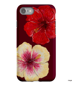 Hibiscus Flower Printed Phone Cases iPhone SE / Armoured by BG. Studio - The Dairy