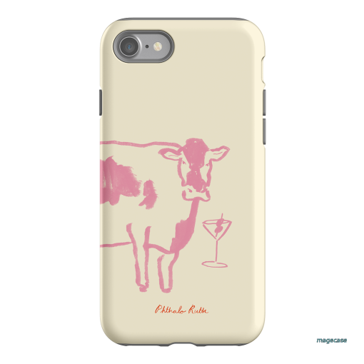 Mootini Pink Printed Phone Cases by Phthalo Ruth - The Dairy