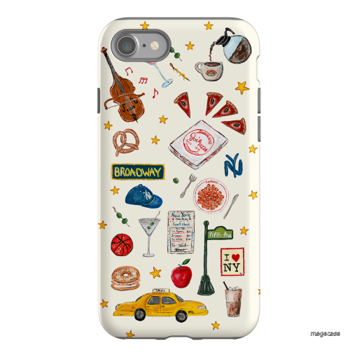 NYC Light Printed Phone Cases iPhone SE / Armoured by BG. Studio - The Dairy