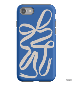 Something Blue Ribbon Printed Phone Cases iPhone SE / Armoured by Jasmine Dowling - The Dairy