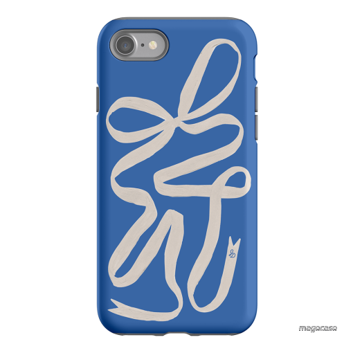 Something Blue Ribbon Printed Phone Cases iPhone SE / Armoured by Jasmine Dowling - The Dairy