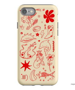 Spiced Cowboy Cream Printed Phone Cases iPhone SE / Armoured by Easty Beasty - The Dairy