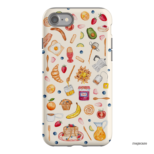 Sunday Breakfast Printed Phone Cases iPhone SE / Armoured by BG. Studio - The Dairy