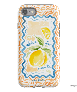 Dolce Far Niente Printed Phone Cases iPhone SE / Armoured by Cass Deller - The Dairy