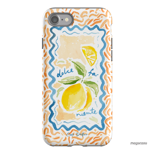 Dolce Far Niente Printed Phone Cases iPhone SE / Armoured by Cass Deller - The Dairy