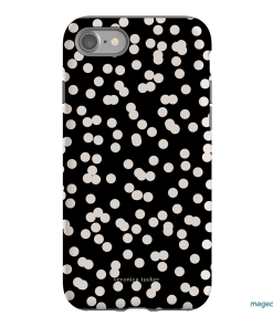 Mini Confetti Noir Printed Phone Cases iPhone SE / Armoured by Veronica Tucker - The Dairy
